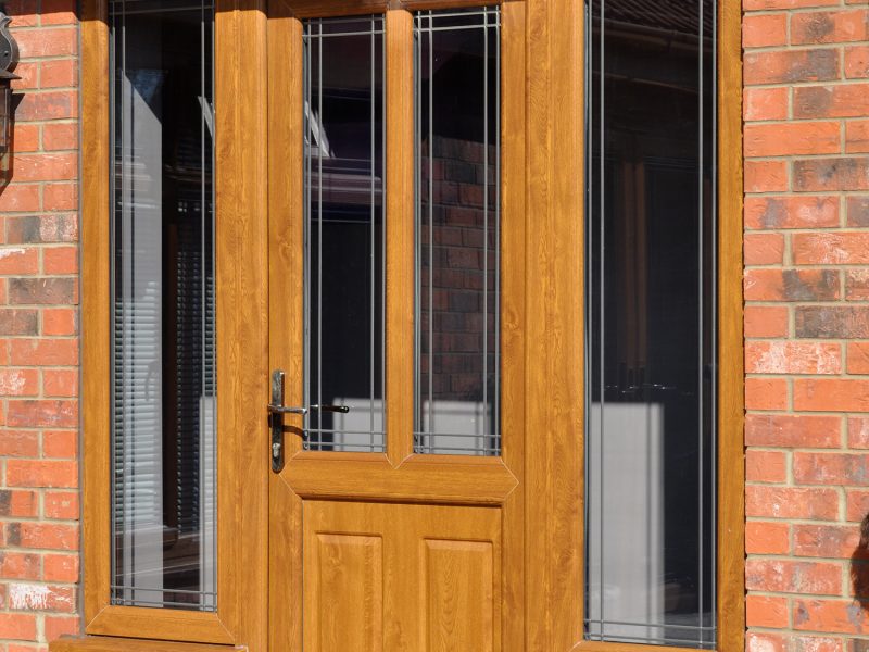 residential doors gold