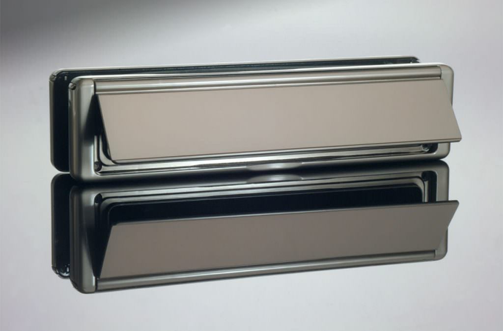 gun metal letterbox